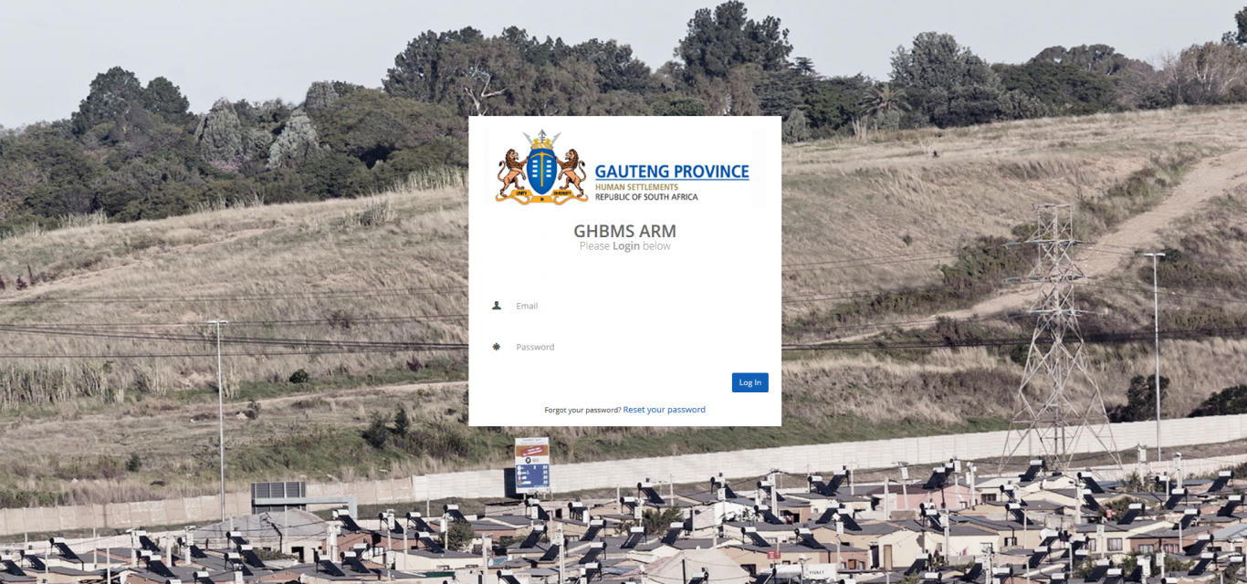 GHBMS Login